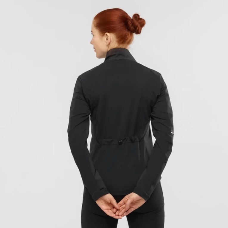 Salomon Agile Women's Shell Jackets Black | CA 65C3